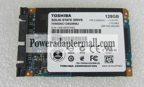 128GB Toshiba SSD THNSNC128GMMJ SOLID STATE DRIVE for Dell E4200 - Click Image to Close